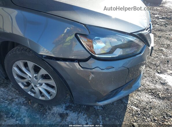 3N1AB7AP7JY295529 2018 NISSAN SENTRA Black Вид спереду