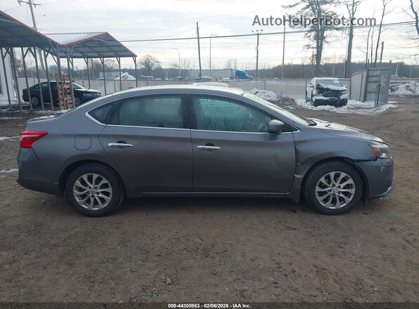 3N1AB7AP7JY295529 2018 NISSAN SENTRA Black Вид задньої частини салону
