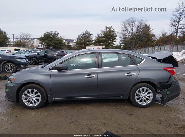 3N1AB7AP7KY201957 2019 NISSAN SENTRA Gray 