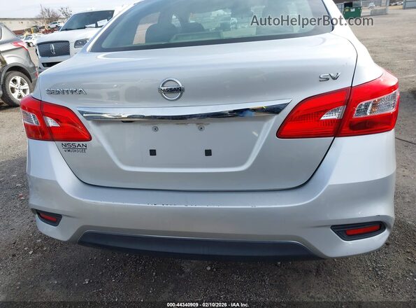 3N1AB7AP7KY242234 2019 NISSAN SENTRA Silver 