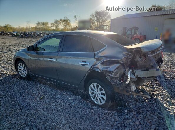3N1AB7AP7KY244047 2019 NISSAN SENTRA Gray 