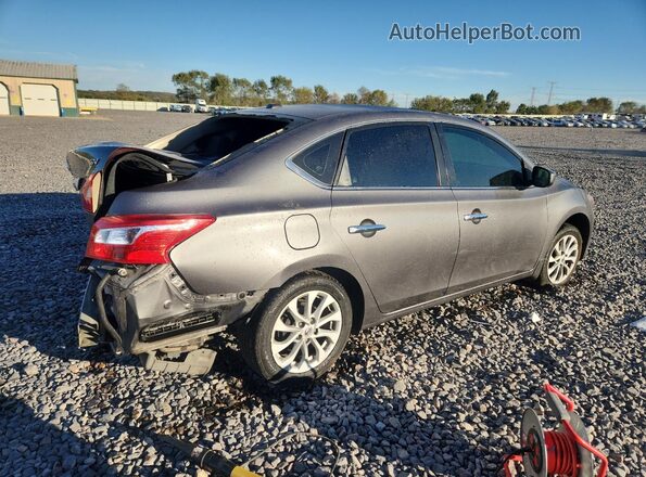 3N1AB7AP7KY244047 2019 NISSAN SENTRA Gray 