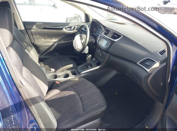 3N1AB7AP8JY216479 2018 NISSAN SENTRA Blue Front interior view