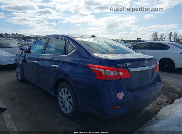 3N1AB7AP8JY216479 2018 NISSAN SENTRA Blue Rear left