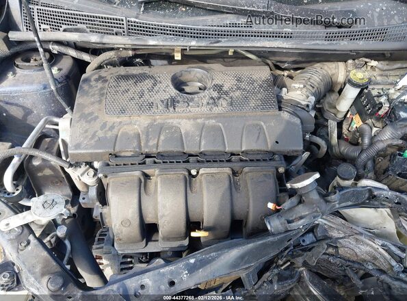 3N1AB7AP8JY216479 2018 NISSAN SENTRA Blue Rear view