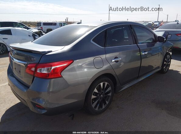 3N1AB7AP8JY268243 2018 NISSAN SENTRA Gray Tył prawy