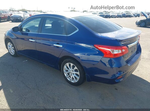3N1AB7AP8KY202437 2019 NISSAN SENTRA Blue 