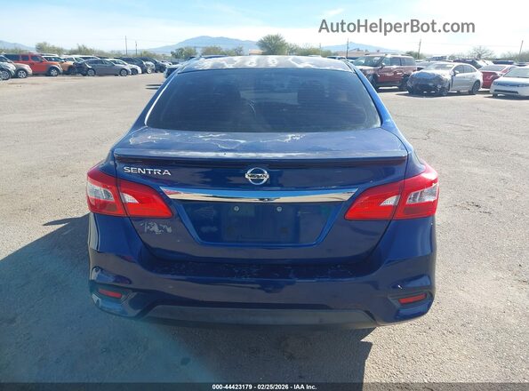 3N1AB7AP8KY202437 2019 NISSAN SENTRA Blue 