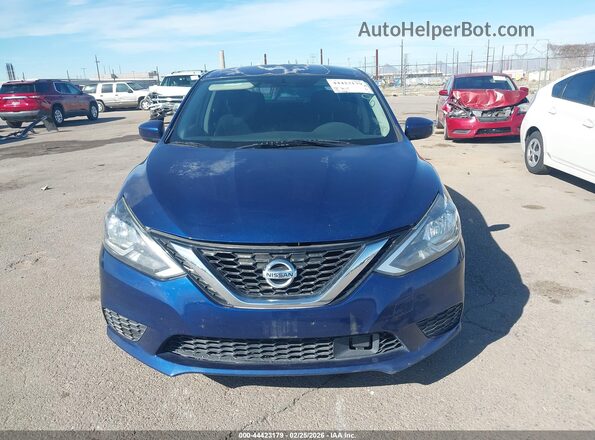 3N1AB7AP8KY202437 2019 NISSAN SENTRA Blue 