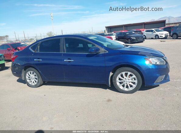 3N1AB7AP8KY202437 2019 NISSAN SENTRA Blue 