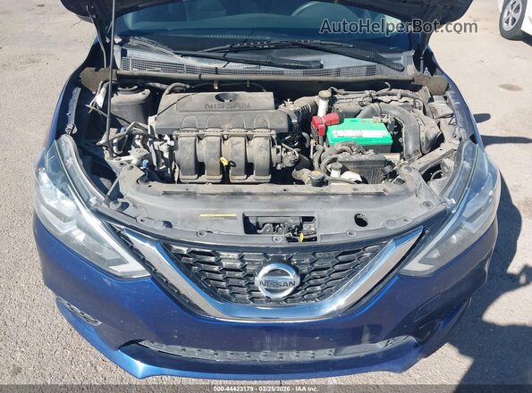 3N1AB7AP8KY202437 2019 NISSAN SENTRA Blue 