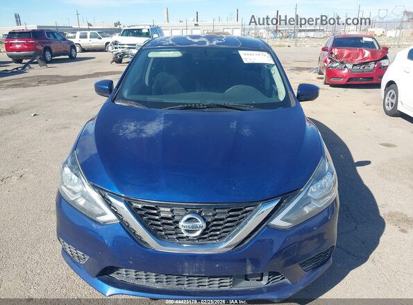 3N1AB7AP8KY202437 2019 NISSAN SENTRA Blue 