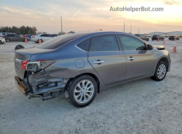3N1AB7AP8KY371258 2019 NISSAN SENTRA Серый 