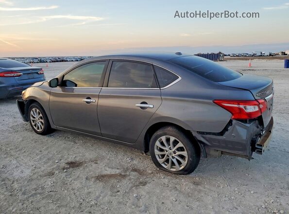 3N1AB7AP8KY371258 2019 NISSAN SENTRA Серый 