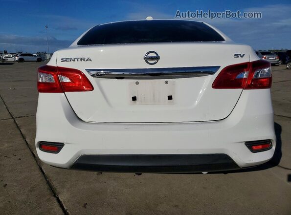 3N1AB7AP8KY409443 2019 NISSAN SENTRA White 