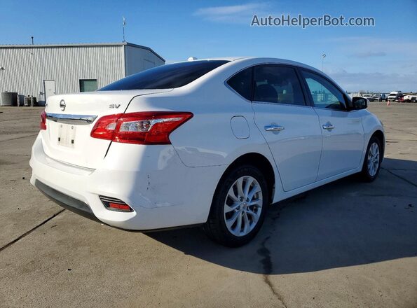 3N1AB7AP8KY409443 2019 NISSAN SENTRA White 