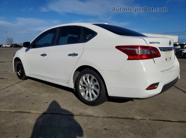 3N1AB7AP8KY409443 2019 NISSAN SENTRA White 