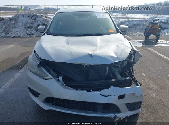 3N1AB7AP9KY262288 2019 NISSAN SENTRA Silver ხელსაწყოთა პანელის ხედი