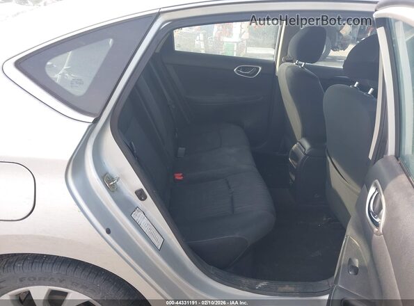 3N1AB7AP9KY262288 2019 NISSAN SENTRA Silver VIN კოდის სტიკერის ხედი