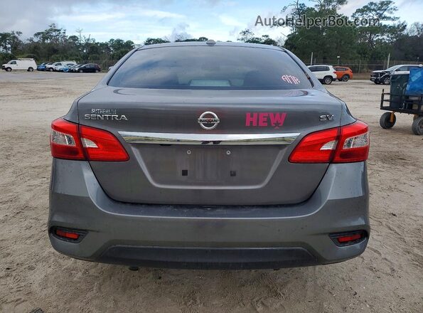 3N1AB7AP9KY384262 2019 NISSAN SENTRA Серый 