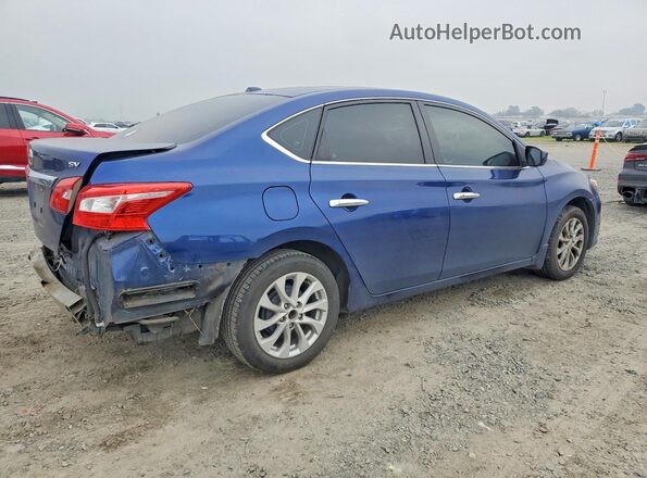 3N1AB7AP9KY394905 2019 NISSAN SENTRA Синий 