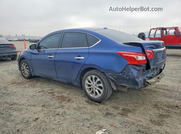3N1AB7AP9KY394905 2019 NISSAN SENTRA Синий 
