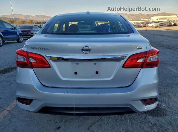 3N1AB7AP9KY399070 2019 NISSAN SENTRA Silver 