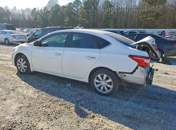3N1AB7APXGY240811 2016 NISSAN SENTRA White Trasero izquierdo