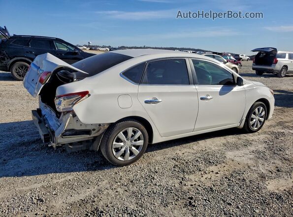 3N1AB7APXGY240811 2016 NISSAN SENTRA White Trasero derecho