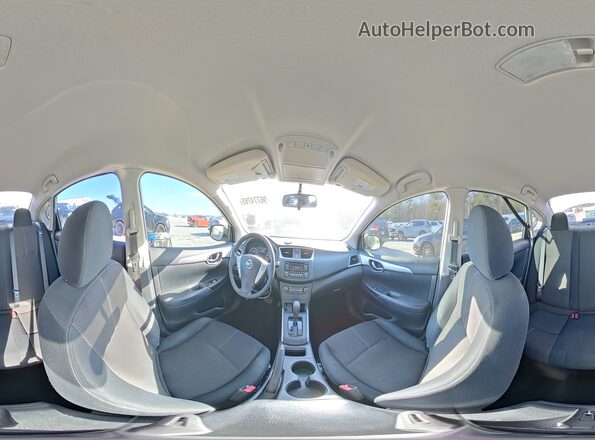 3N1AB7APXGY240811 2016 NISSAN SENTRA White Vista interior de 360 grados