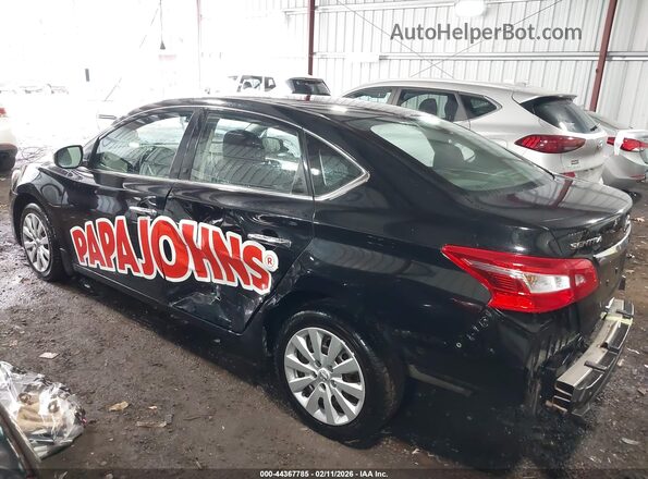 3N1AB7APXHY263264 2017 NISSAN SENTRA Черный Вид спереди