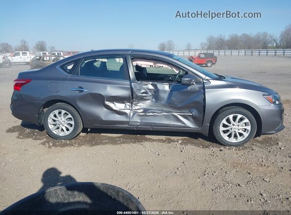 3N1AB7APXKL604084 2019 NISSAN SENTRA Серый 
