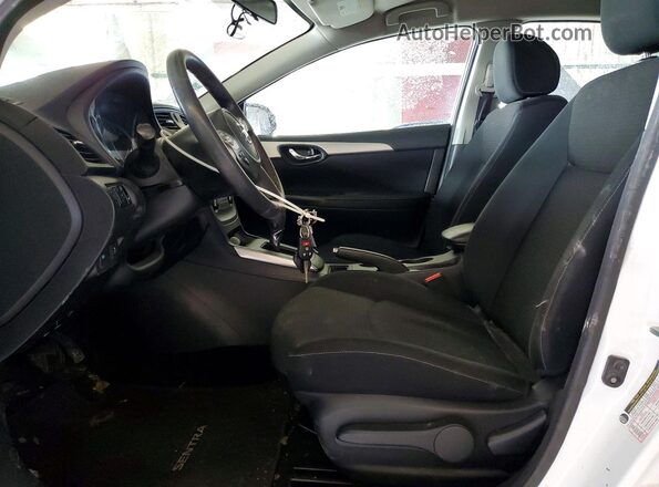 3N1AB7APXKY260971 2019 NISSAN SENTRA White Սալոնի դիմացի տեսք