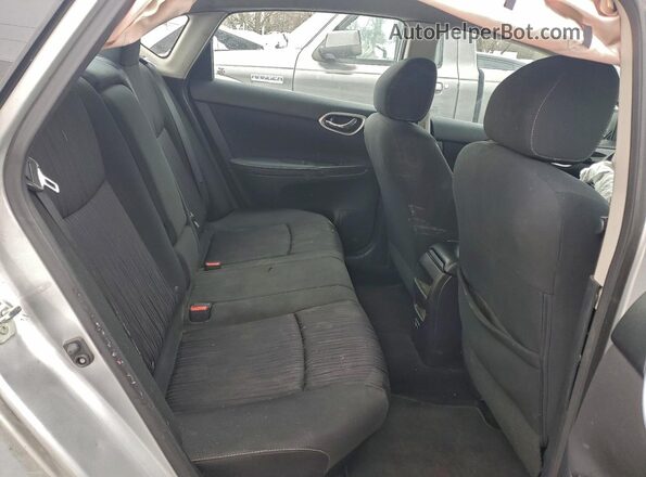 3N1AB7APXKY287586 2019 NISSAN SENTRA Silver 
