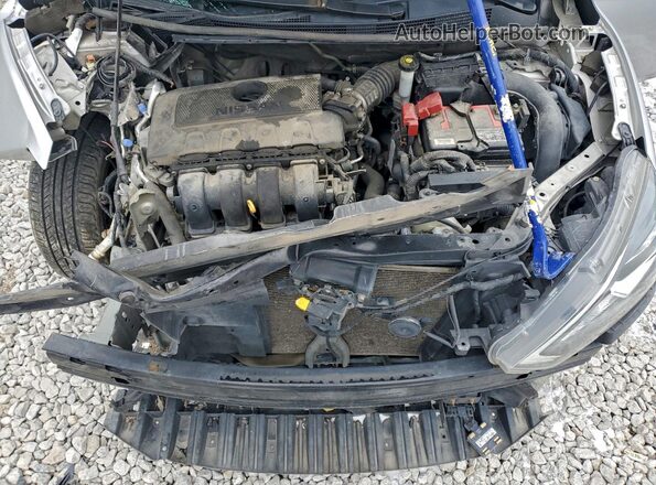 3N1AB7APXKY287586 2019 NISSAN SENTRA Silver 