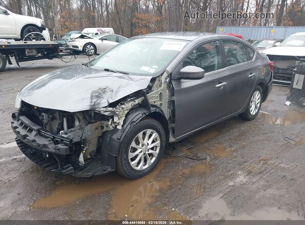 3N1AB7APXKY454528 2019 NISSAN SENTRA Серый 