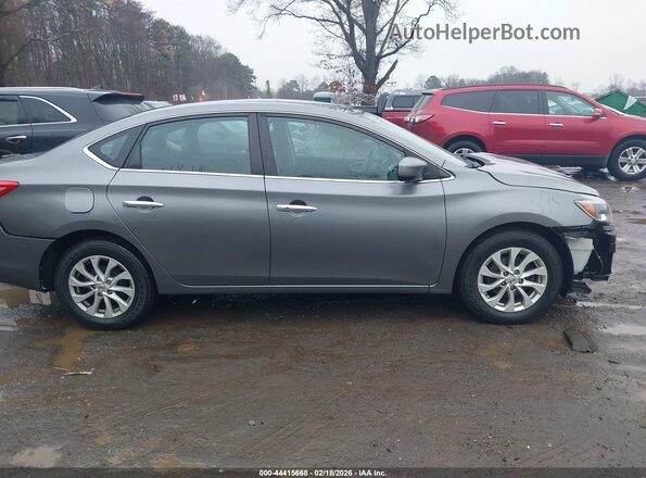 3N1AB7APXKY454528 2019 NISSAN SENTRA Серый 