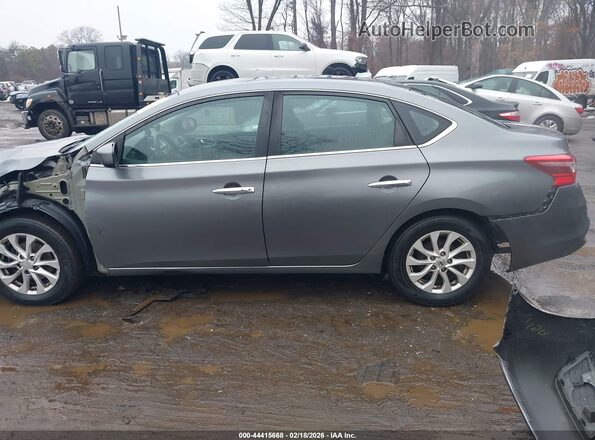 3N1AB7APXKY454528 2019 NISSAN SENTRA Серый 