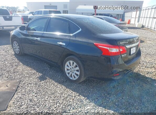 3N1AB7APXKY457025 2019 NISSAN SENTRA Black Rear left