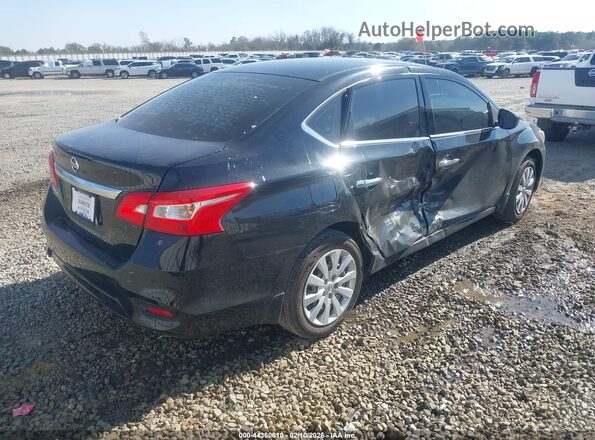 3N1AB7APXKY457025 2019 NISSAN SENTRA Black Rear right