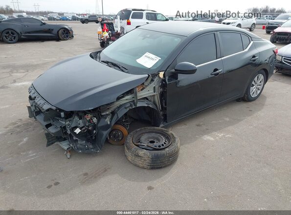 3N1AB8BV2PY310207 2023 NISSAN SENTRA Black Vista tres cuartos delantera izquierda