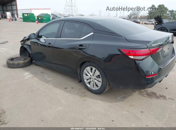 3N1AB8BV2PY310207 2023 NISSAN SENTRA Black Trasero izquierdo