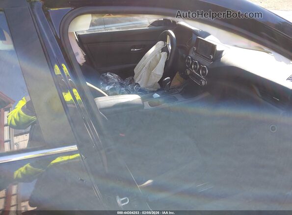 3N1AB8BV3MY302631 2021 NISSAN SENTRA Black Front interior view