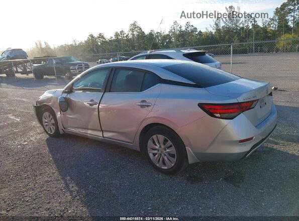 3N1AB8BV7LY293334 2020 NISSAN SENTRA Silver 