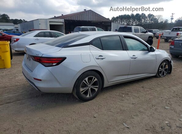3N1AB8CV0PY227311 2023 NISSAN SENTRA Silver Задня права чверть