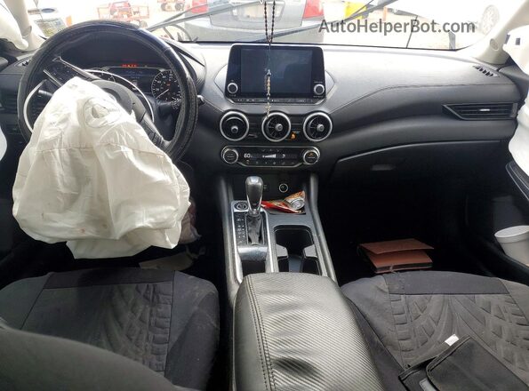 3N1AB8CV0PY227311 2023 NISSAN SENTRA Silver Вид панелі приладів