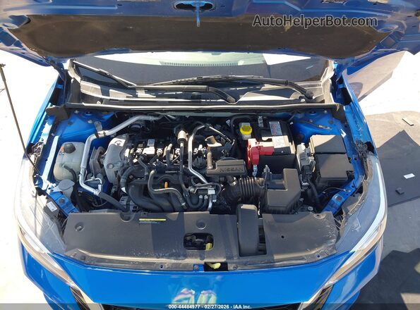 3N1AB8CV0PY245842 2023 NISSAN SENTRA Синий Вид сзади