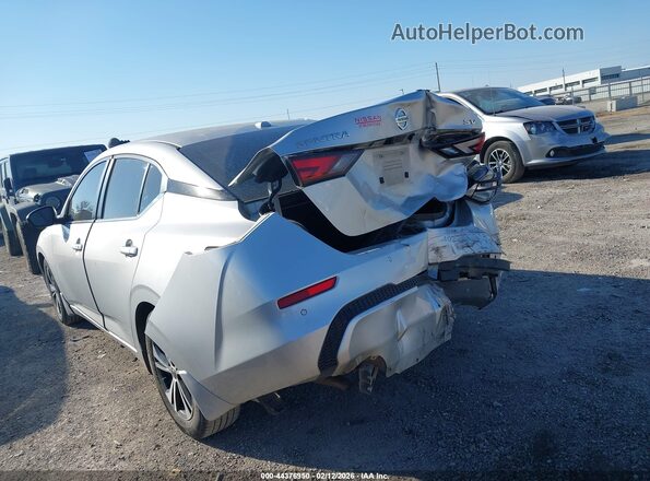 3N1AB8CV1PY299179 2023 NISSAN SENTRA Silver Задня ліва чверть