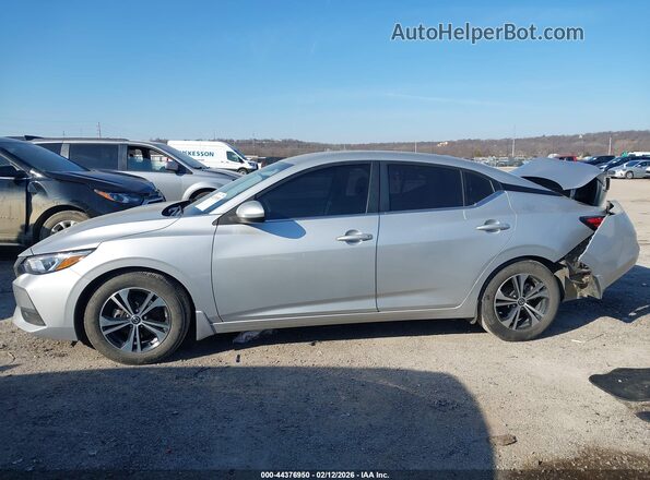 3N1AB8CV1PY299179 2023 NISSAN SENTRA Silver Панорамний вид салону 360°