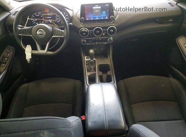 3N1AB8CV3PY252350 2023 NISSAN SENTRA Белый Вид панели приборов